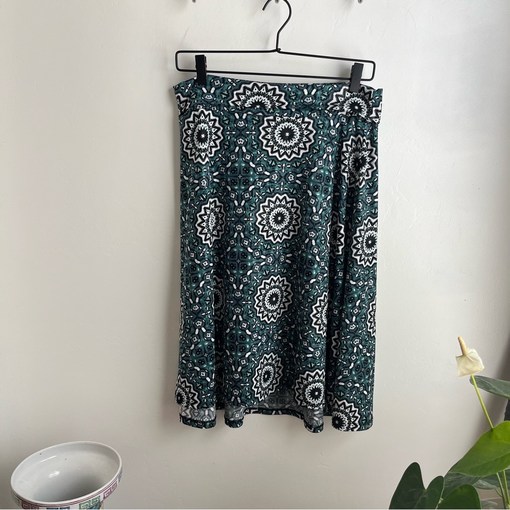 LuLaRoe Midi Skirt Sz M EUC